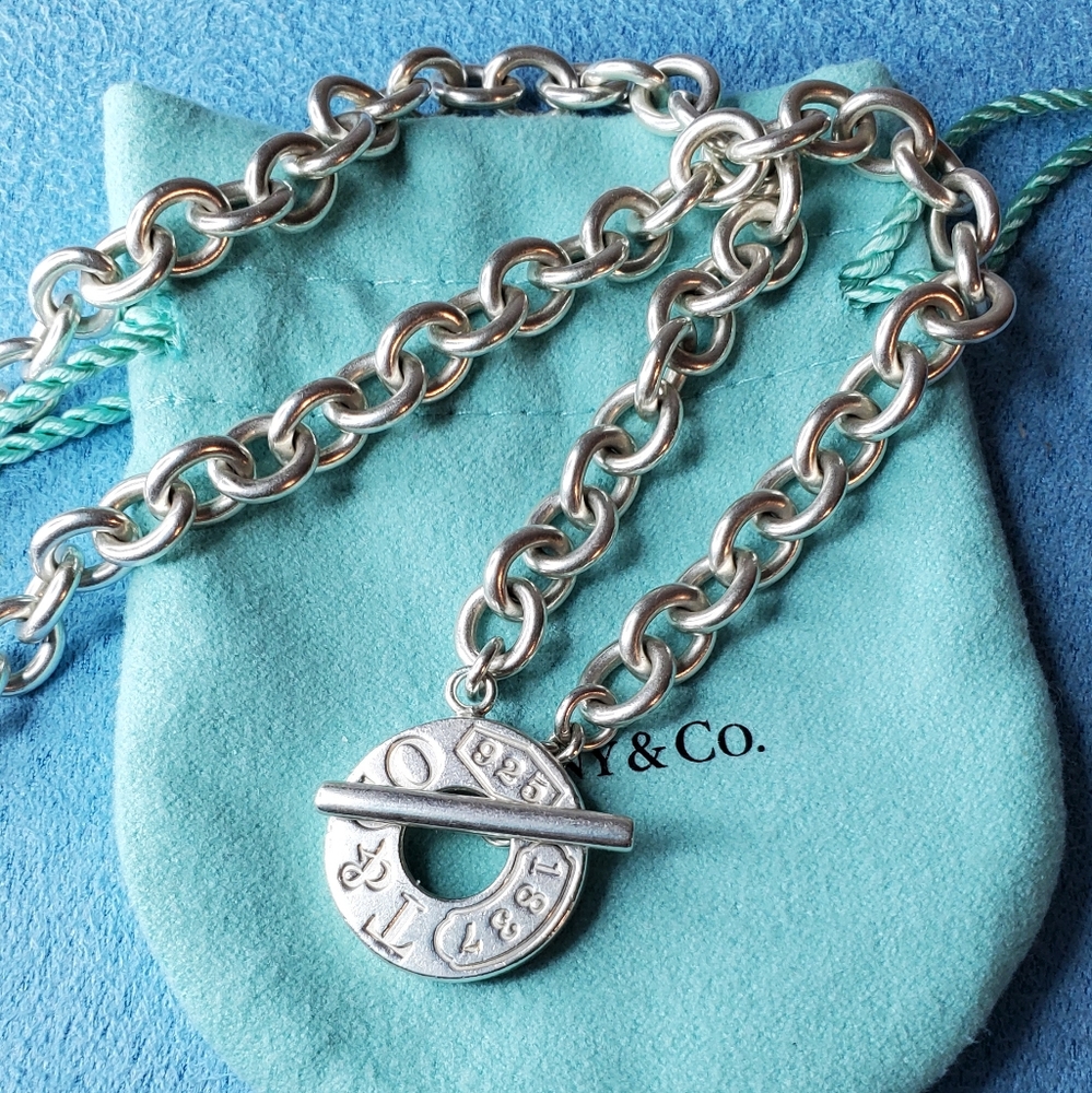SOLD 1837 Toggle Chain Necklace
